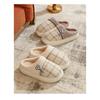 Thick Soled Cotton Slippers for Home Warmth and Non-slip