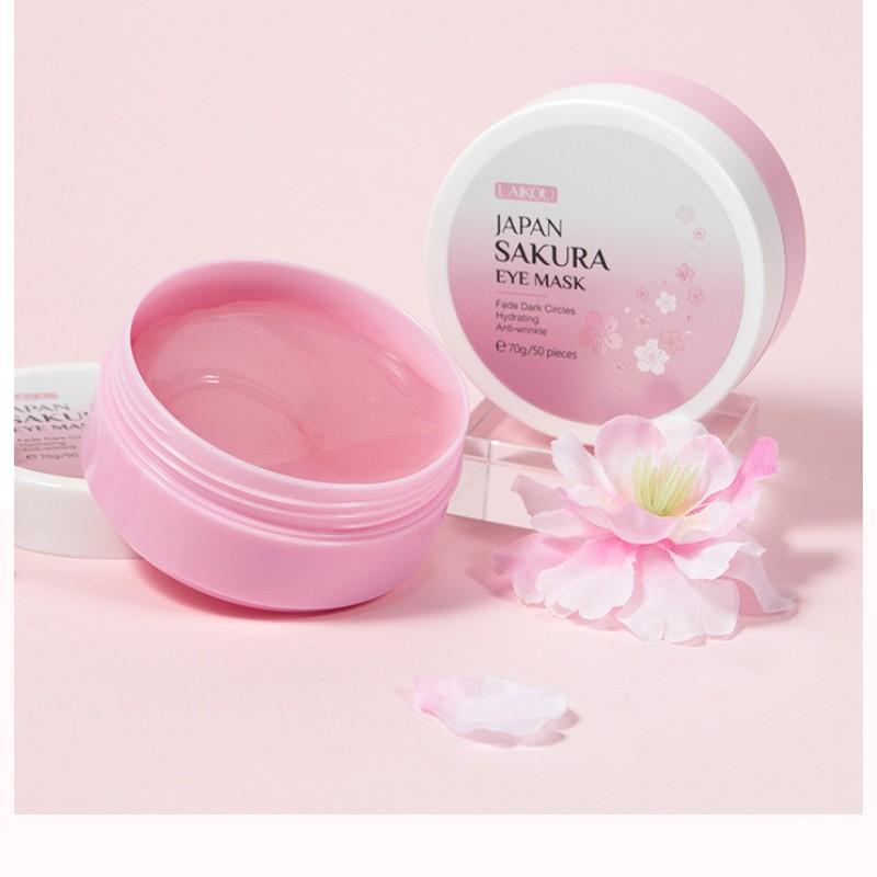 LAIKOU Masque pour les yeux Sakura 50pcs