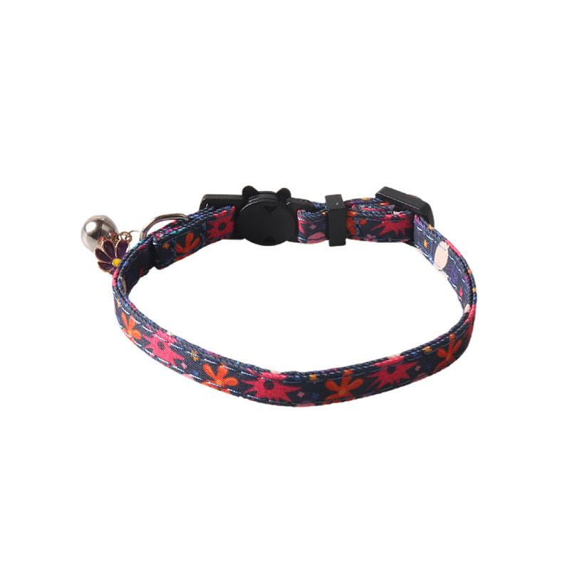 Pet Supplies New Pet Supplies Flower Accessories Collar Cat Collar Bell Cat Strap