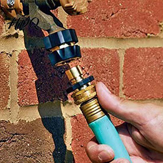 Quick Connect Garden Hose Connector Fittings Release 3/4 Inch Leakproof Water Adapter Universal Fittings for Irrigation Adapter