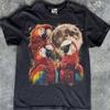Macaw Parrots Moon T-Shirt, Tropical Bird Nature Lover Tee