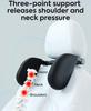Ergonomic Car Headrest Cushion – Adjustable Strap, Washable Cover for Road Trips
