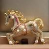 Bo Xin Yun 24K Gold Horse Zodiac Freshwater Pearl Brooch - Elegant Equestrian Wear or Birthday Gift