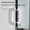 1/2/3Pcs Child Safety Locks Home Refrigerator Lock For Kids Baby Anti-Pinch Hand Refrigerators Door Dedicated Buckles