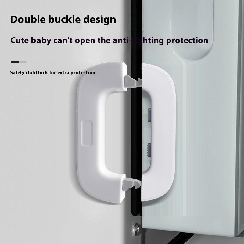 1/2/3Pcs Child Safety Locks Home Refrigerator Lock For Kids Baby Anti-Pinch Hand Refrigerators Door Dedicated Buckles
