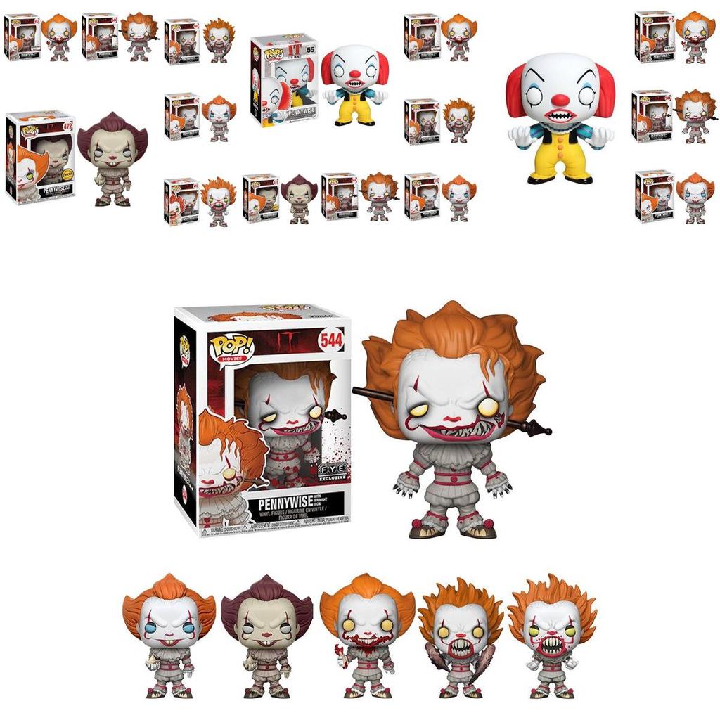 Adorable Funko Pop Stephen King's It Pennywise Figure Perfect For Collectors And Fans