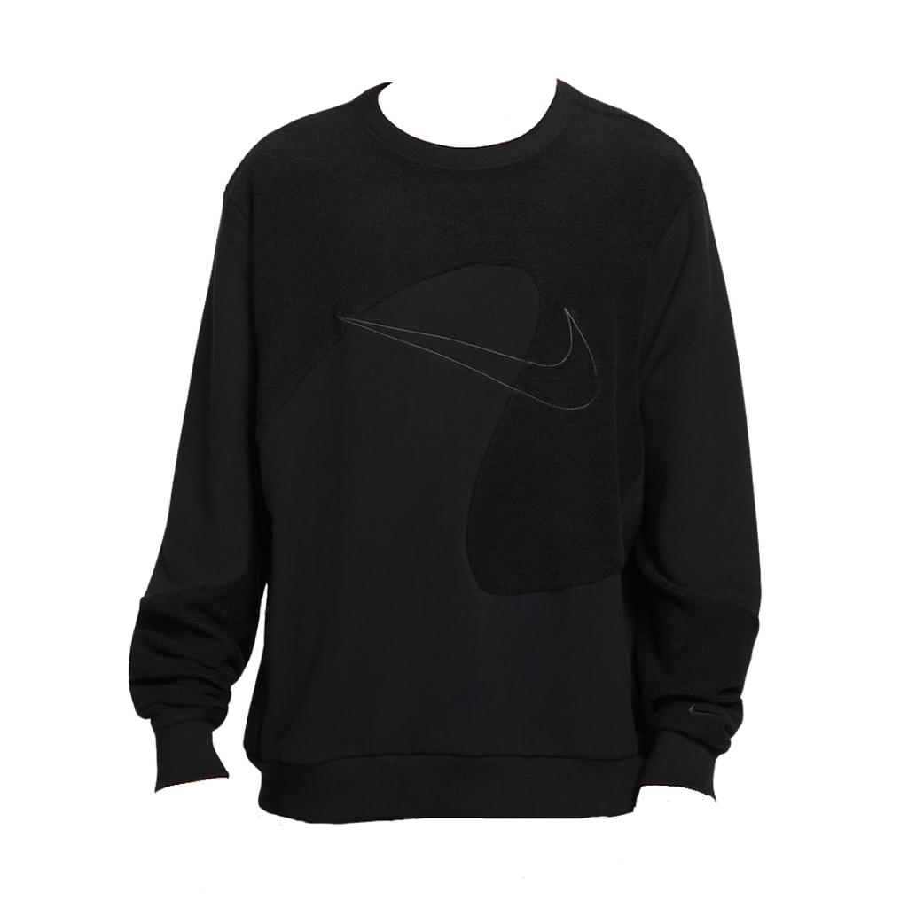 Nike Long Sleeve Crew Neck Pullover Sweatshirt Men sweatshirt Black HV1909-010