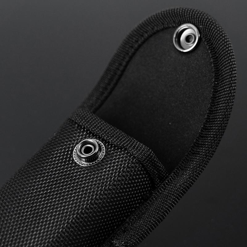 Flashlight Holder Fold Knife Bag Camp Outdoor Kit Tool Pouch Plier Case Black