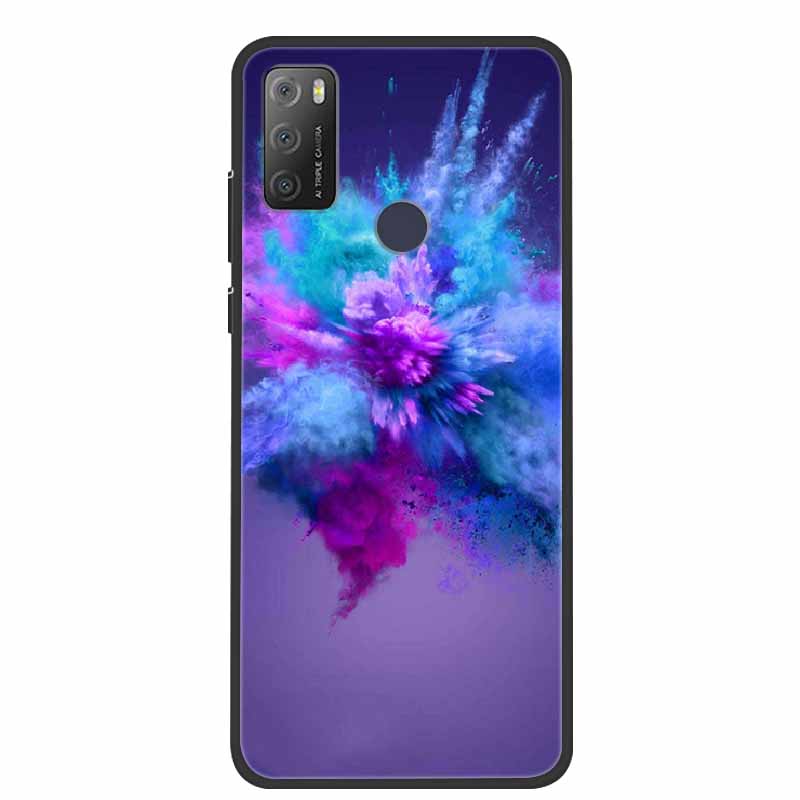 For Alcatel 1S 2021 Case Silicone Waterproof TPU Soft Phone Case For Alcatel 1S 1 S 2020 Capa Cartoon Coque Funda For 1SE 2020