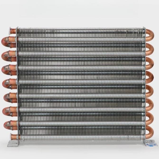 Refrigerator condenser water-cooled air-cooled copper tube radiator freezer ice maker freezer universal evaporator small