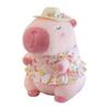 (Rosa 23cm) Weiches Plüsch-Capybara-Spielzeug Capybara Plüschtier Cartoon Begleitspielzeug Kinderzimmer