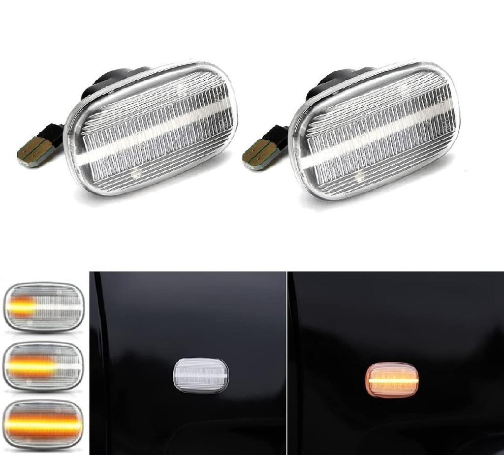 Toyota LED Side Marker, Sequential Turn Signal, Flowing Type, Dynamic, High Brightness LED, Built-in