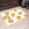 Custom Name Lion Printed Carpet,Rug for Office Chair Living Room Bedroom Kitchen Room Decor Gifts.