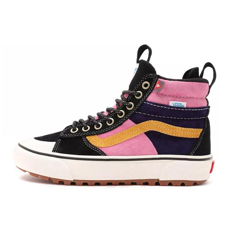 Vans Sk8 Mte-2 High-Top Skate Shoes Unisex Sneakers Pink Black VN0A5HZZ6K6