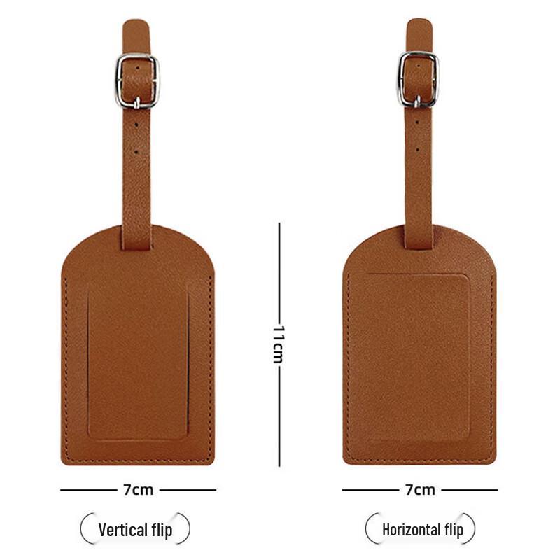 Xin Jing Zhou Leather Luggage Tags (20-Pack)