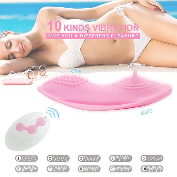 Portable Panty Vibrator Sex Toys for Woman Invisible Vibrating Egg Clitoral Stimulator Wireless Remote Control