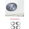 For Hyundai IONIQ 9 LHD ABS Front Window Button Cover Trim Door Armrest Panel Decorative Frame Interior Car Styling Accessories