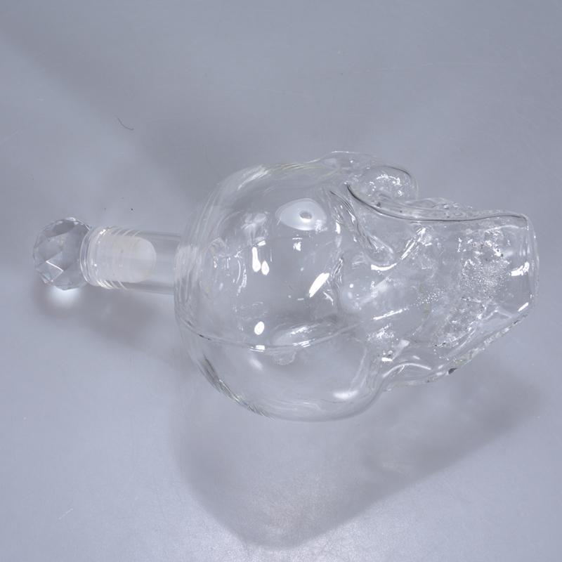 Butelkowanie butelek ze szklaną czaszką do karafki (350ML)