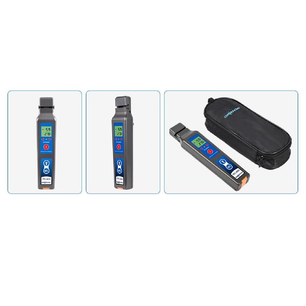 TFI-40V Fiber Optic Identifier Wavelength 800nm To 1700nm, Optical Identifier Live Fiber Detector with VFL 10mW LED