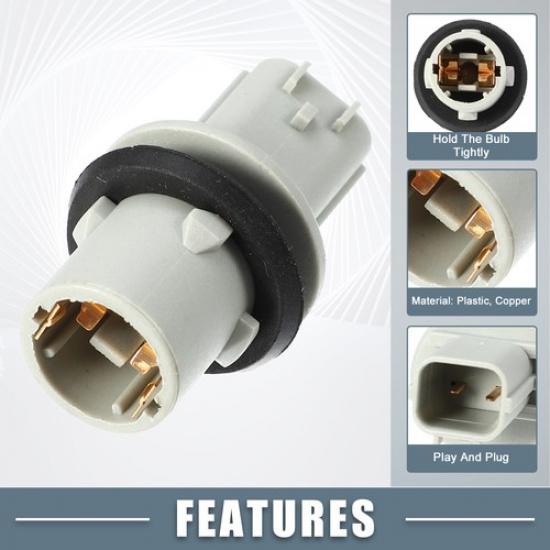 Fender Turn Signal Socket Parking Light Bulb Socket 1 Set  for Honda CRV