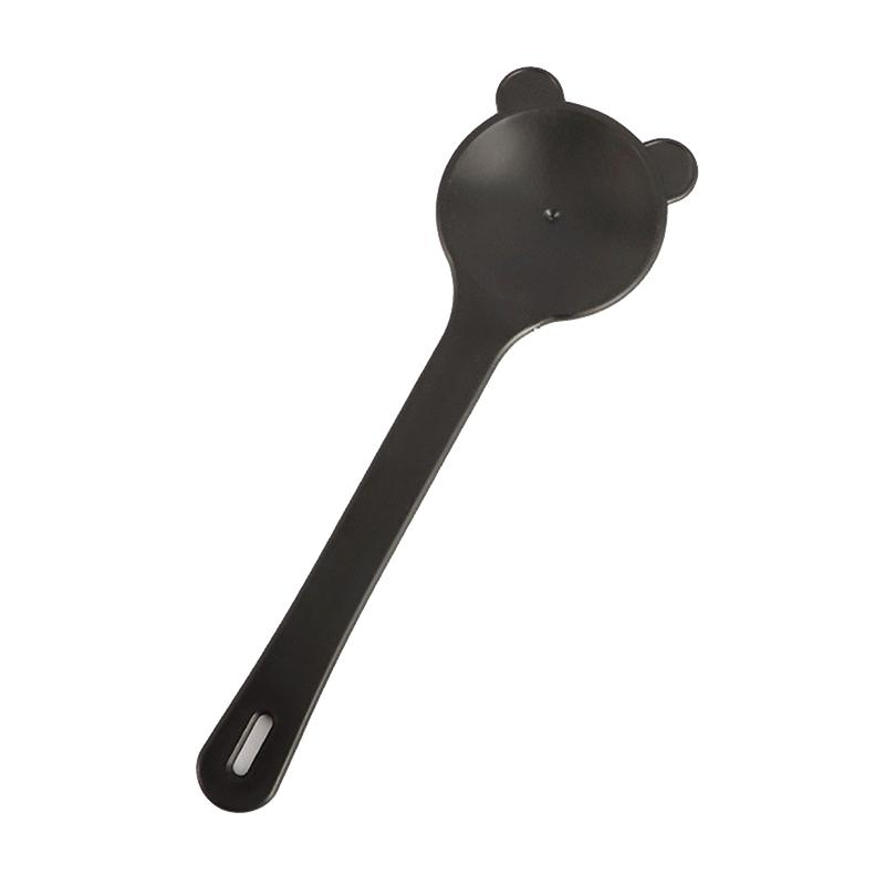 1Pcs Eye Occluder Professional Black Bear Shape Handheld Optometry Tool Eye Occluder Block Plate For Vision Test With Scale