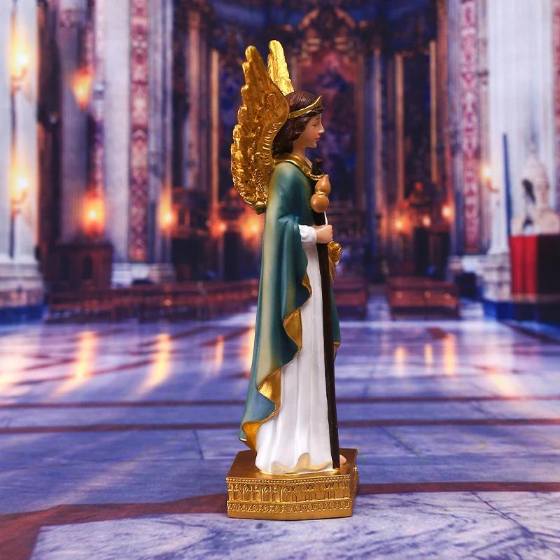 Resin  Angel God Statue Wing Girl Figurines for Interior Home Living Room Tabletop Decoration Accessories
