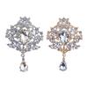 Crystal Girl Gifts Rhinestone Clothing Accessory Korean Style Brooch Women Brooch Fashion Jewelry