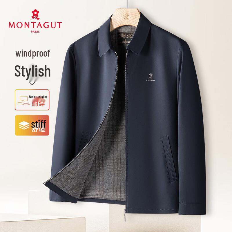 

MONTAGUT Men s Windproof Casual Jacket M