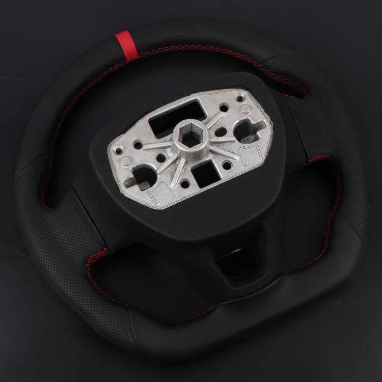 Fit for Ford Transit Custom 2019+ Perforated Leather Steering Wheel Replacement