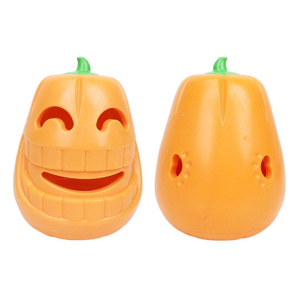 Halloween Pumpkin Chew Treat Dispenser Dog Toy - Interactive Fetch Toy for Dogs, Boredom Buster Pet Supplies,