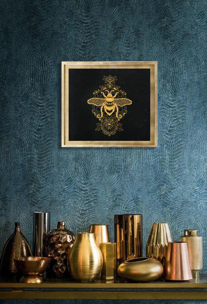 Cross Stitch Kit Abris Art Golden Beetle