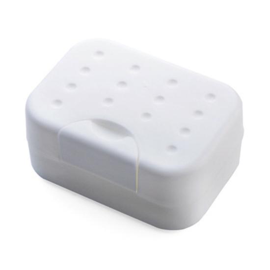 Travel Soap Box Sealed Soap Box Travel Waterproof Seal with Portable Soap Box with Sponge Soap Box