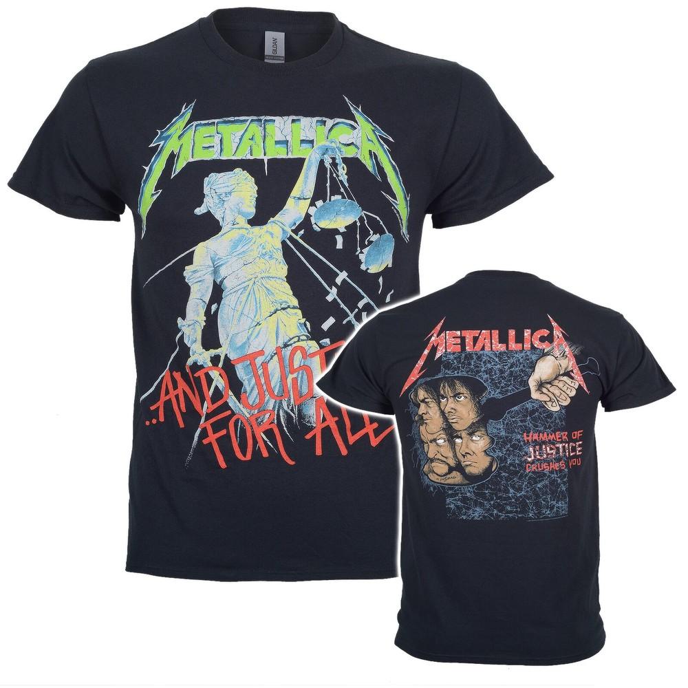 

Metallica T Shirt Official And Justice For All Black New M