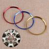 Car Wheel Hub Caps Cover Sticker Emblem Trim Decorative Ring Fit For A*di  A*6 Q*3 Styling Accessories