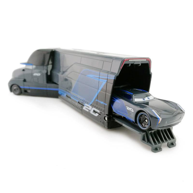 Pixar Racing 3 Toy Lightning Mcqueen Jackson Storm Chick Hicks Mack Truck Collection Die Metal Model Collection Kids Gift
