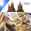 Pure Seek Sagrada Familia Paper Nano Papírová stavebnice Papírové umění Model Puzzle Hobby Řemeslo Interiér