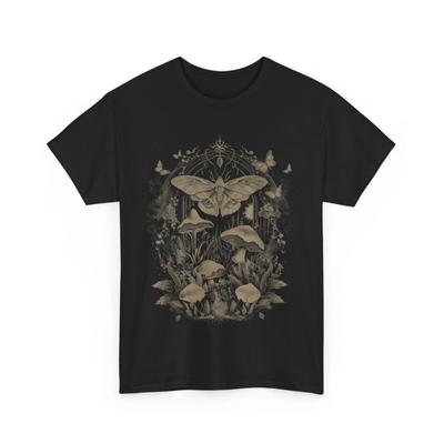 Schmetterling Grunge Fairycore Therian Kleidung Süße Motten Ästhetik Floral T-Shirt