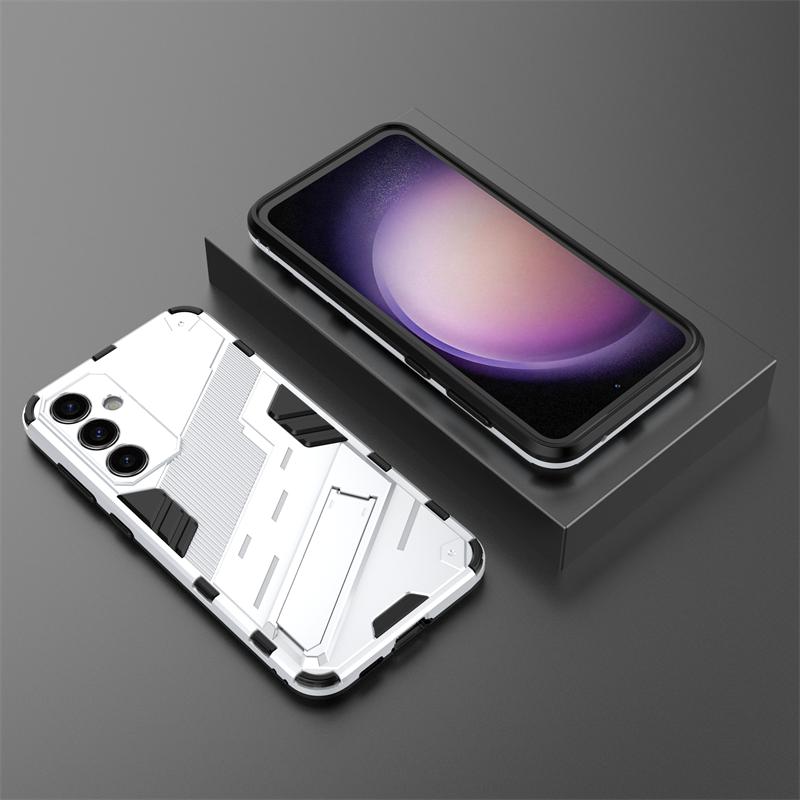 For Samsung Galaxy S23 FE Case For Samsung S23 FE Cover Coque Punk Armor Shockproof KickStand Phone Bumper Samsung S23 FE
