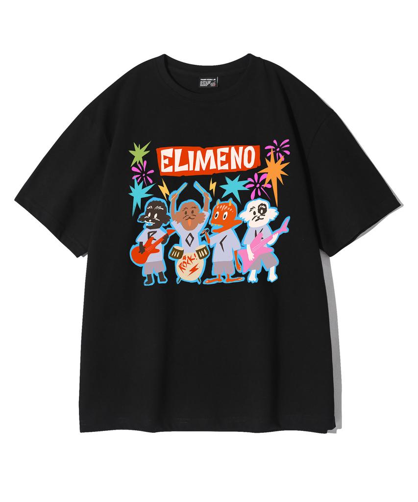 ELIMENO El Woo Doo-Hyun Band Short Sleeve T-Shirt 4 Colors (Type A)