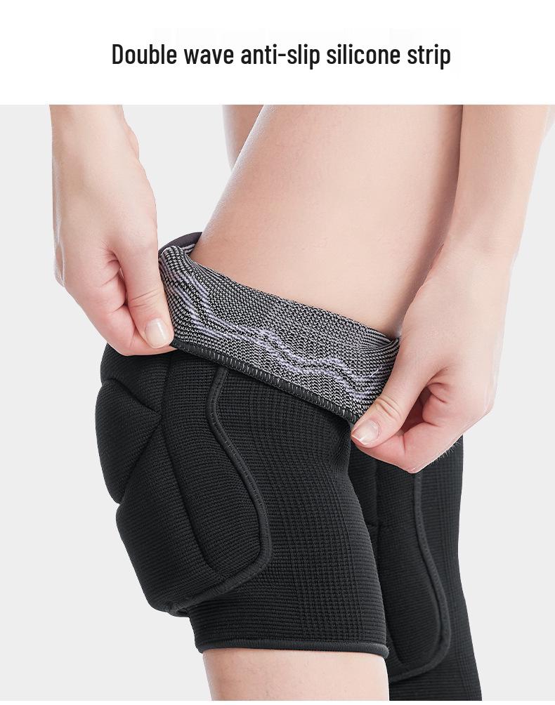 Unisex Fitness Anti-Collision Knee Pads for Yoga, Running, Badminton, Mountain Climbing, and Warm Leg Protection.