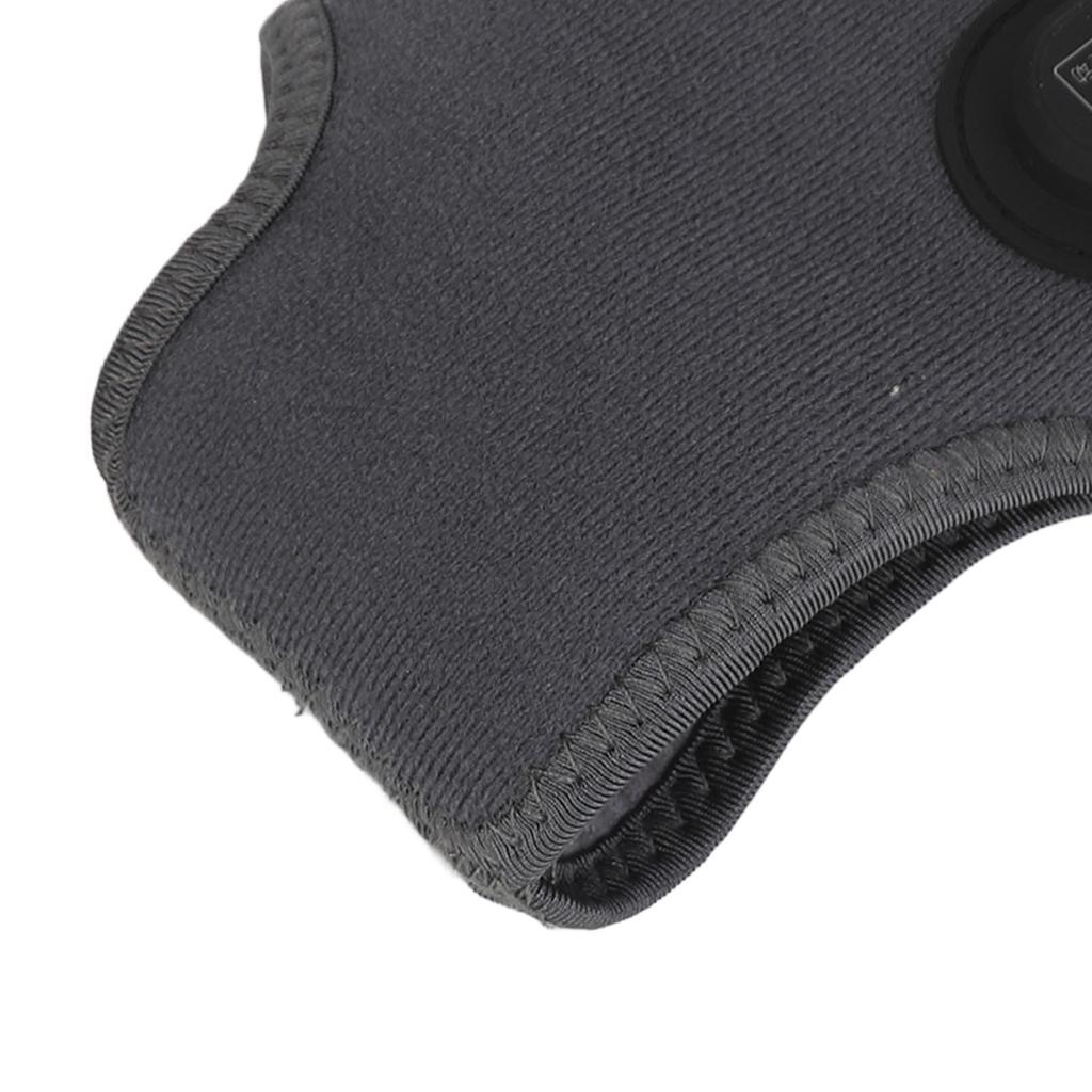 Electric Heated Ankle Brace 3 Levels Adjustable Ankle Heating Pad 1200mAh Rechargeable Heated Ankle Warmer for Injury