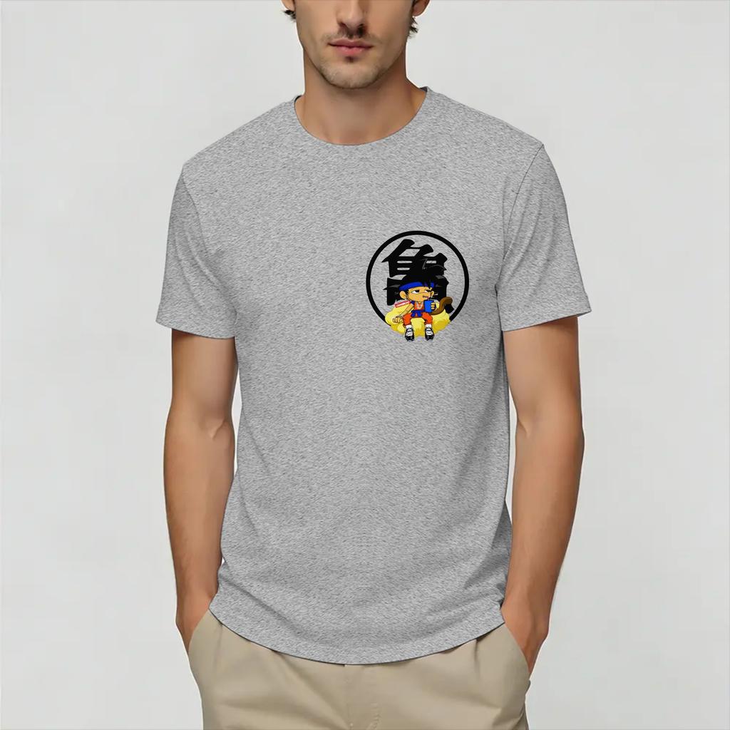 Dragon Balls Cotton T Shirt For Unisex Summer Y2K Funny T Shirts Crew Neck Harajuku Tees Oversized Wholesale Clothing