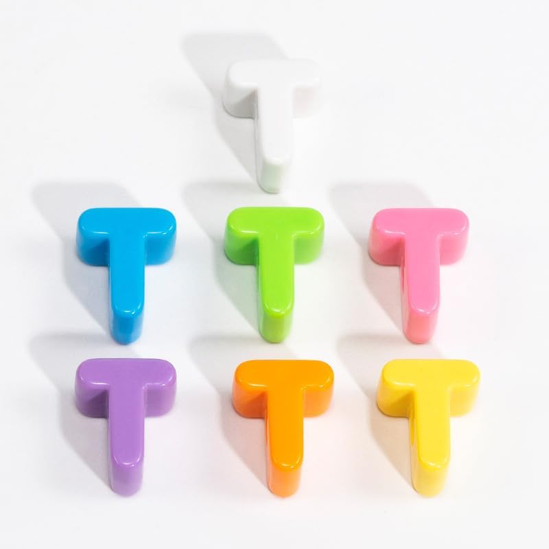 10PCS Colorful 26 Letter Beads 20mm Loose Beads Big Hole DIY Jewelry Making Kit Bracelet keychain for Educators to Learn Letters