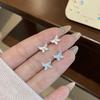 7 Paar Schmetterlings-Steckohrringe Exquisites Mini-Ohrringe-Set Weihnachtsgeschenk für Damen Mädchen Modeschmuck