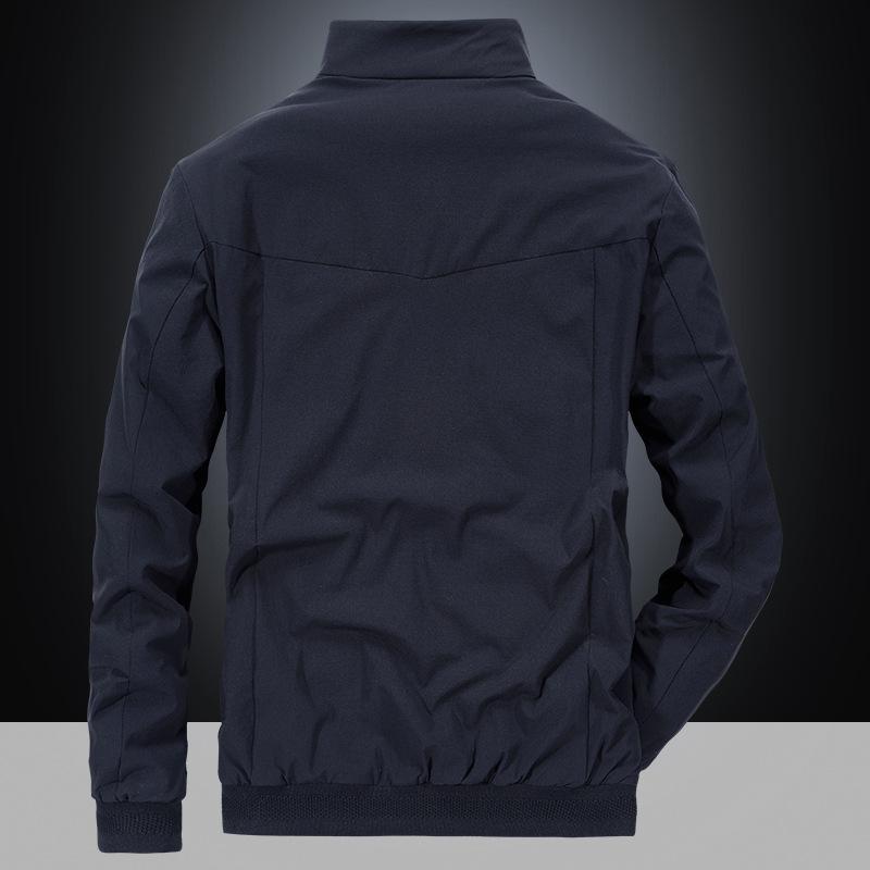 Men's Autumn and Winter New Jacket Men's Fleece Thickened Thermal Casual Jacket Jacket