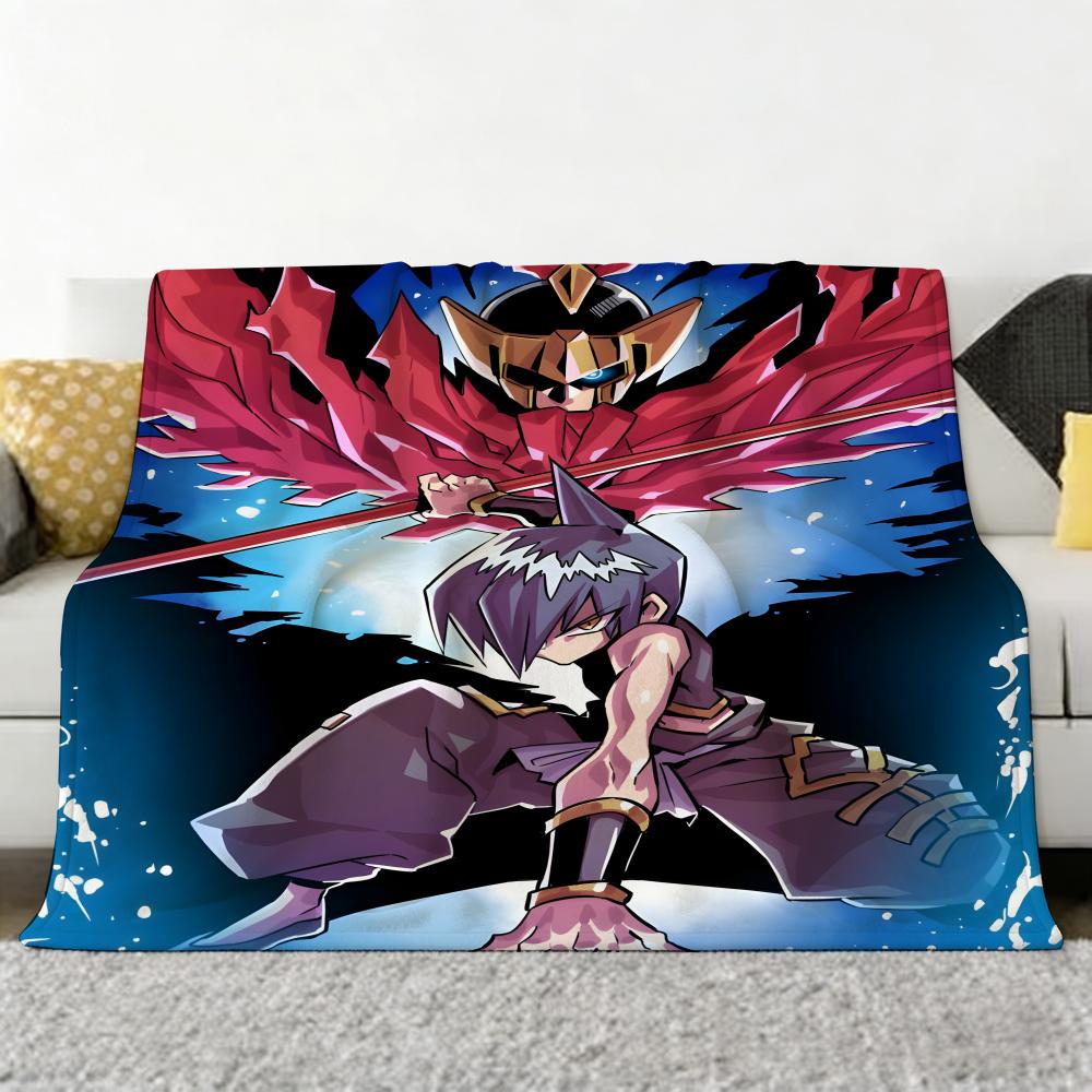 

Anime S-Shaman K-King Throw Soft Cozy Flannel Throw Blanket for Sofa Bedroom and More 75x90cm
