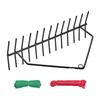 VEVOR 24 In Aquatic Weed Rake, 8.7 In Double Sided Lake Weed Rake, Pond Weeds Cutter with 30ft Rope, Tie Hole, No Assembly Required