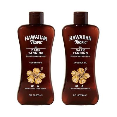 Hawaiian Tropic Dunkelbräunendes Sonnenschutzöl Feuchtigkeitsspendend 236,6 ml
