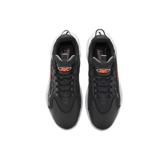 Reebok Solution Mid 'Black Orange Flare' HR0514 Men's Shoes