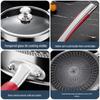 Wutuo 30cm SUS316 Double-Sided Honeycomb Frying Pan